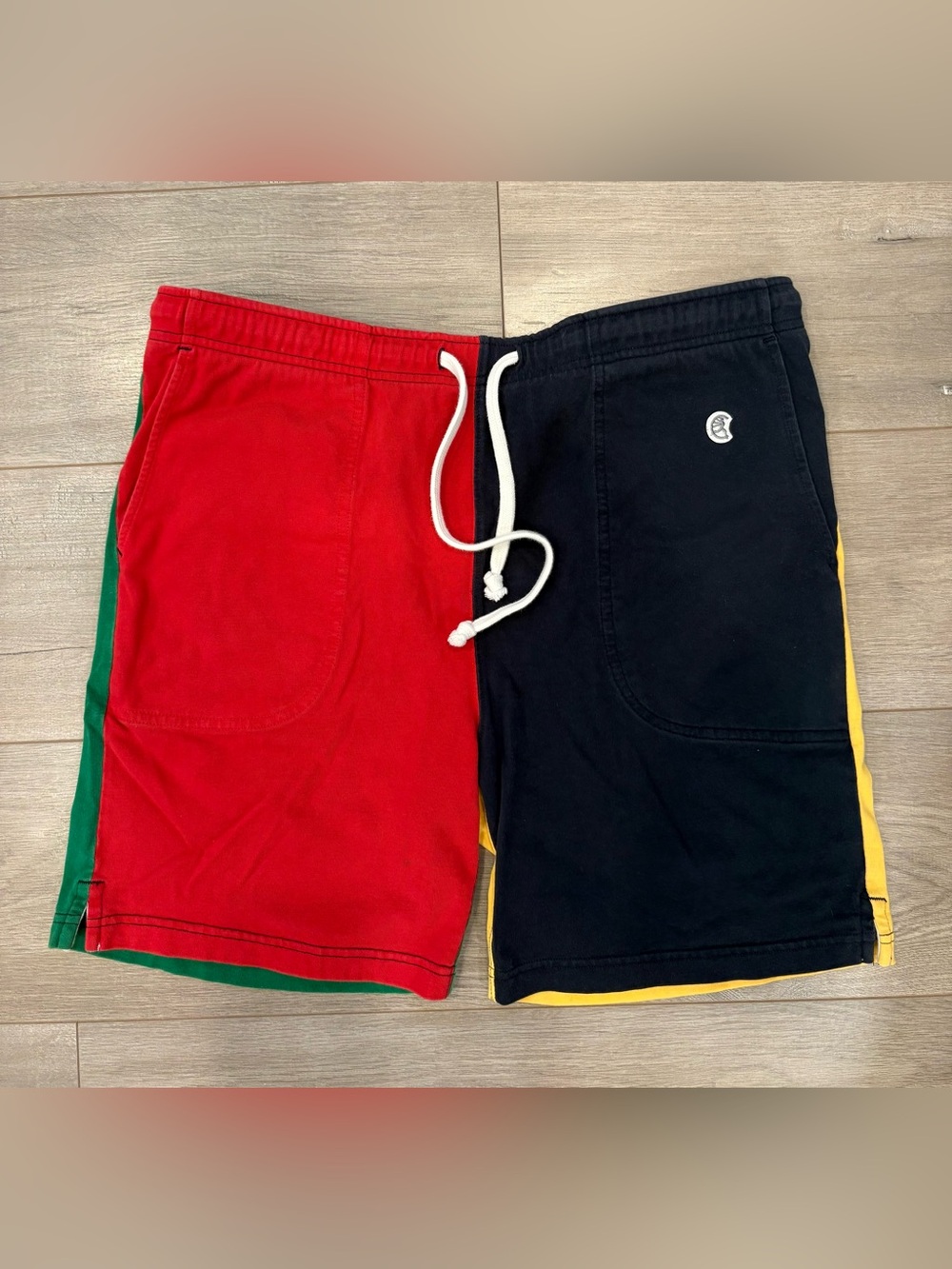 Todd Snyder X Champion Warm Up Shorts Size XL Colorblock